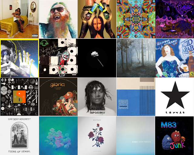 best albums 2016