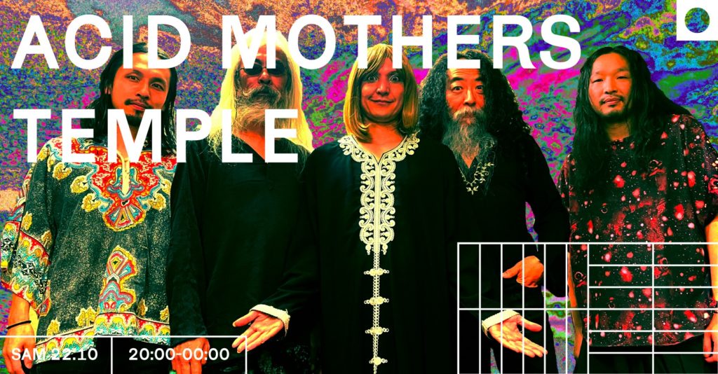 Concert Acid Mothers Temple à La Station - Gare des Mines