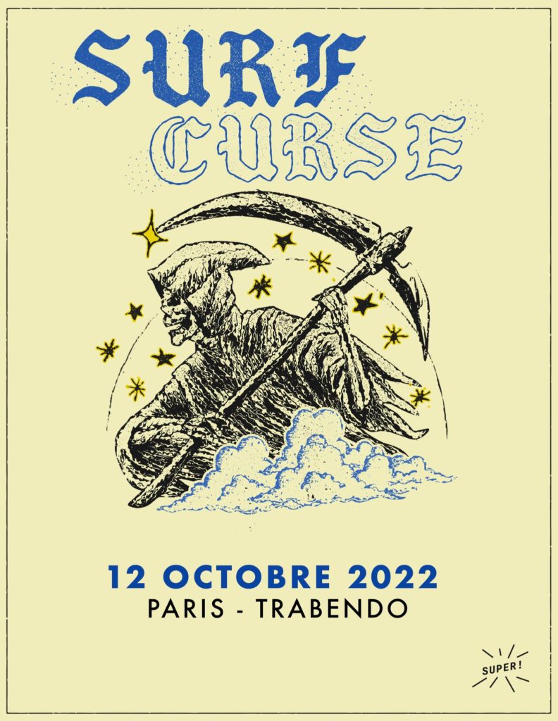 Concert Surf Curse au Trabendo