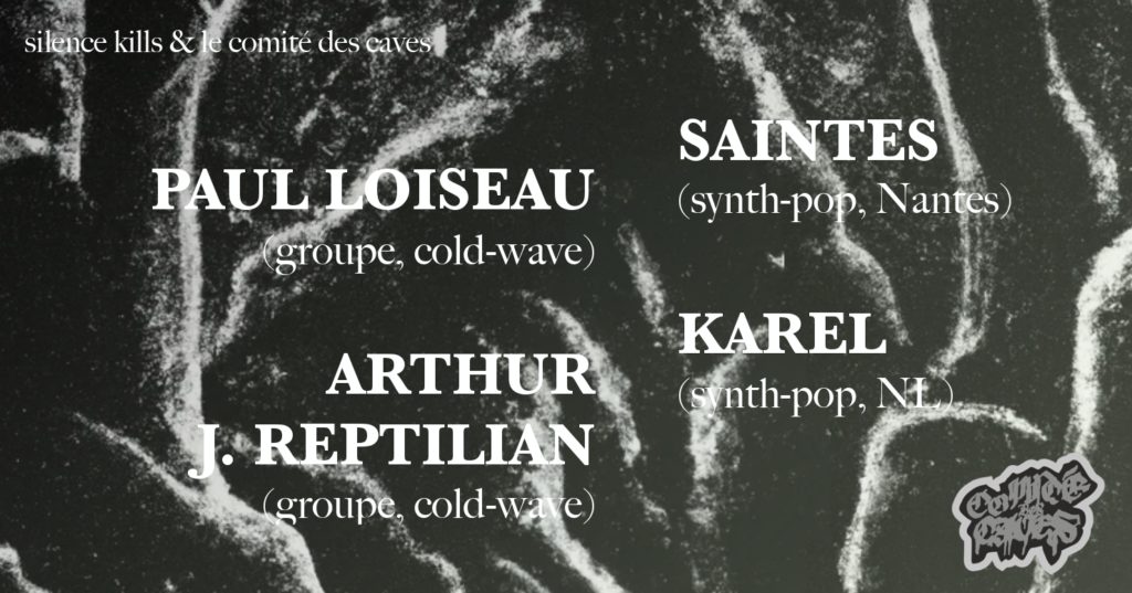 Paul Loiseau, Karel, Saintes et Arthur J. Reptilian au Café de Paris