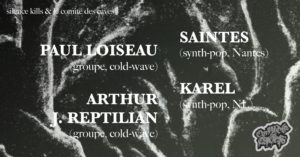 Paul Loiseau, Karel, Saintes et Arthur J. Reptilian au Café de Paris