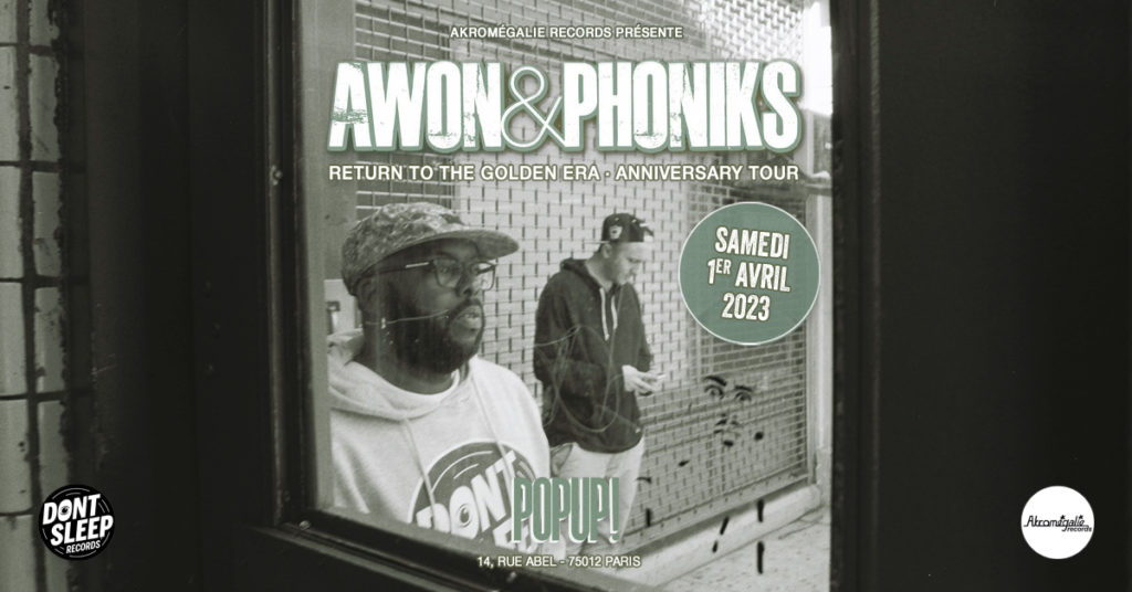 Awon & Phoniks au Pop Up!