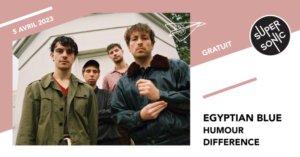 Egyptian Blue, Humour et Difference au Supersonic