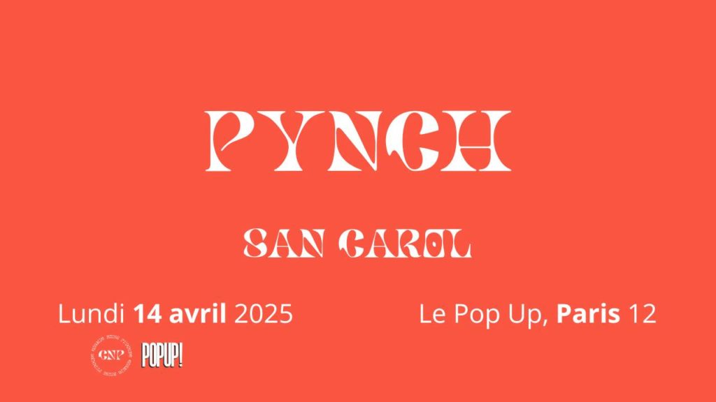 Concert Pynch au PopUp! Paris