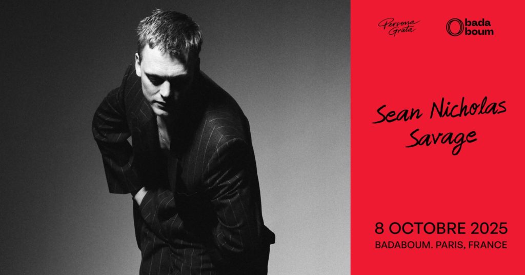 Concert Sean Nicholas Savage au Badaboum Paris