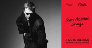 Concert Sean Nicholas Savage au Badaboum Paris