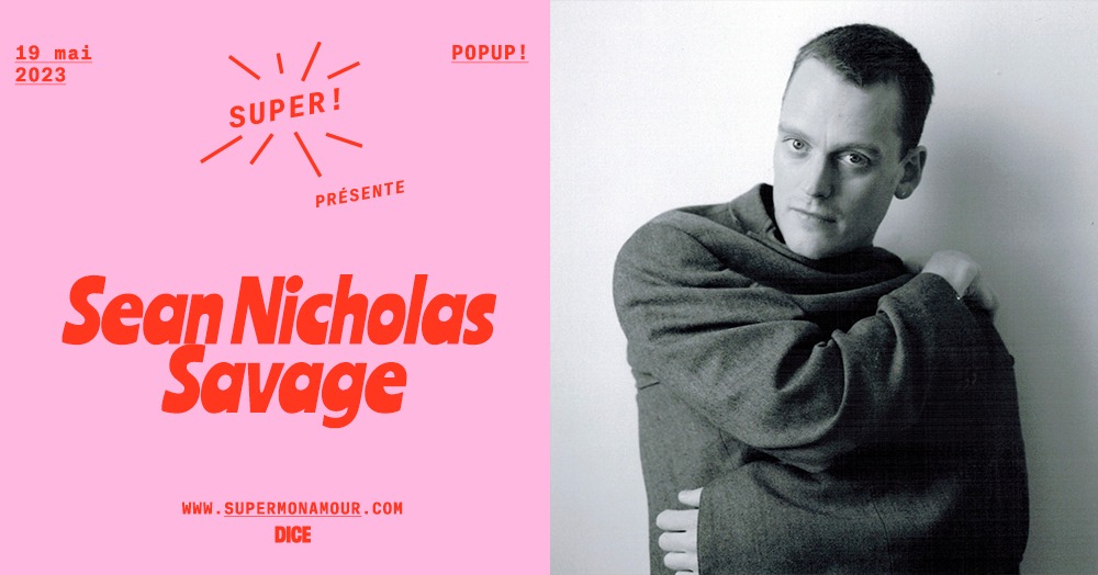 Concert Sean Nicholas Savage au POPUP! Paris