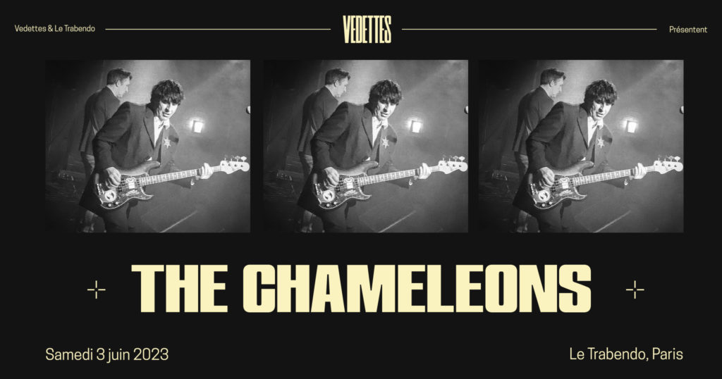 Concert The Chameleons au Trabendo