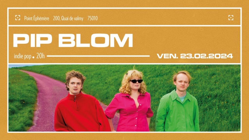 Concerts Pip Blom et Personal Trainer à Point Éphémère Paris