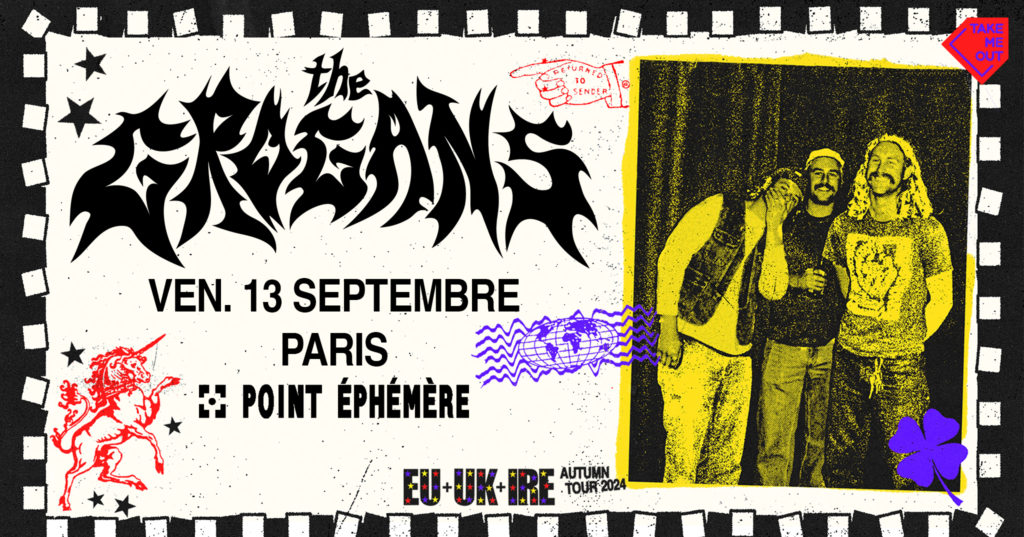 Concert The Grogans Point Éphémère Paris