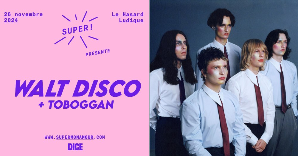 Concerts Walt Disco Toboggan au Hasard Ludique Paris