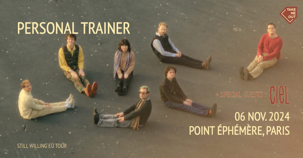 Concert Personal Trainer à Point Éphémère Paris