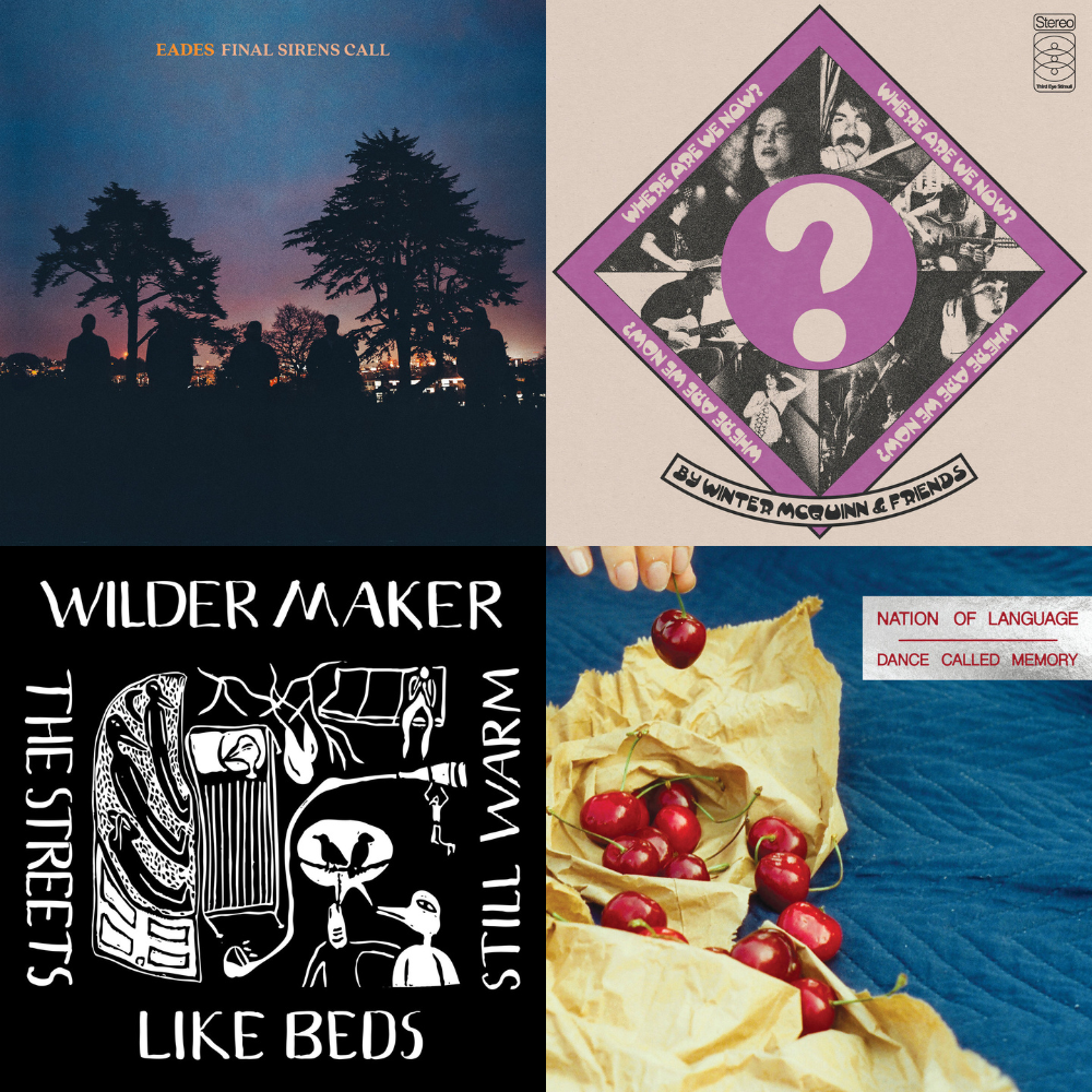 album Eades - Final Sirens Call Winter McQuinn - Where Are We Now Wilder Maker - The Streets Like Beds Still Warm Nation of Language - Dance Called Memory