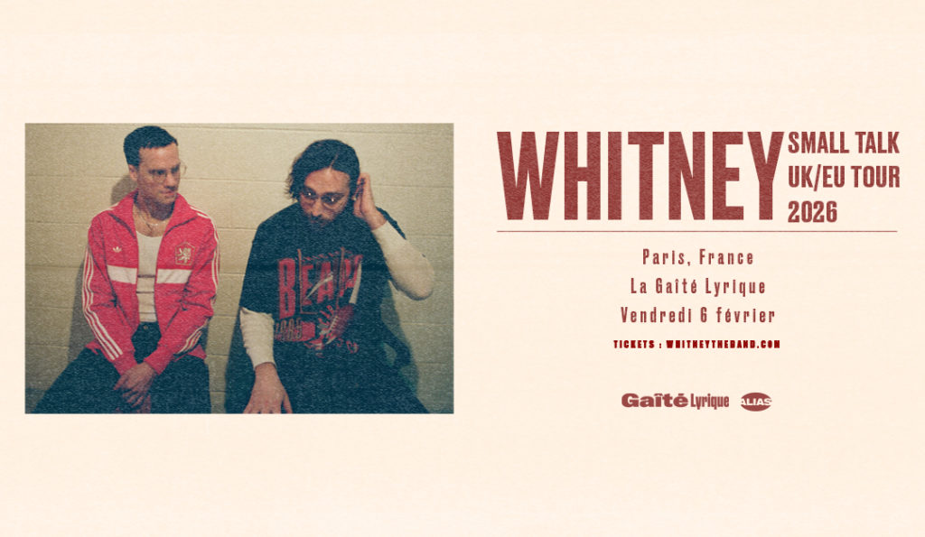 Concert Whitney la Gaîté Lyrique Paris