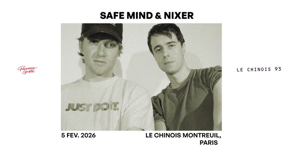 Concert Safe Mind au Chinois Montreuil