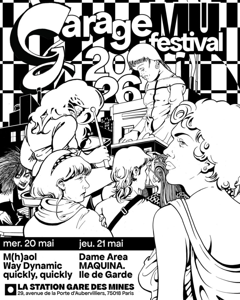 concerts le Garage MU Festival à la Station Gare des Mines Paris